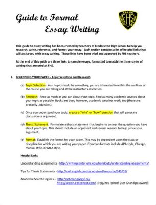 how to write a formal essay and why it's crucial to choose the right pen color for your essays